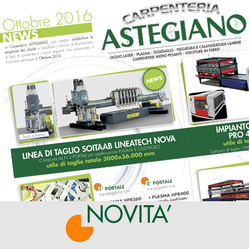 Linea di Taglio Soitaab Lineatech Nova