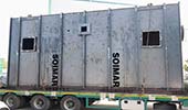 Impianto di combustione biogas 3550X7300 Kg 9050